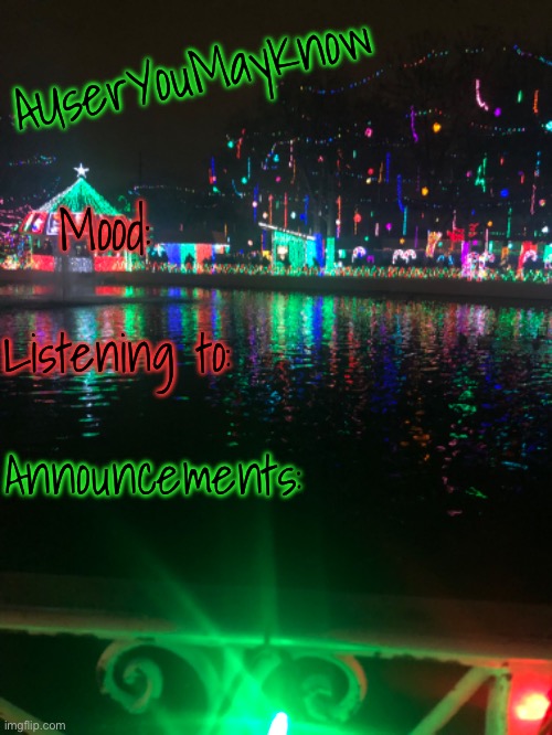 AUYMK Crimas template Blank Meme Template