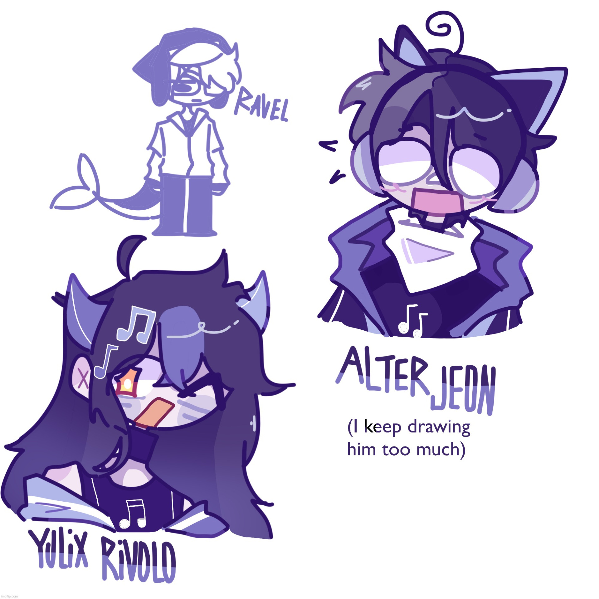Just wanted to try out this kind of shading/artstyle Blank Meme Template