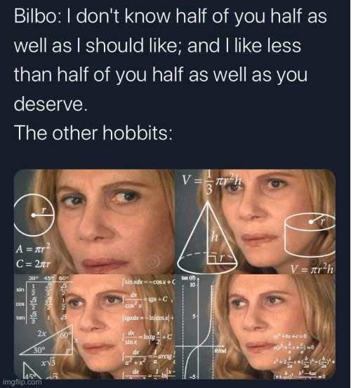 Bilbo Once Said | image tagged in lord of the rings,the lord of the rings,bilbo baggins,hobbits,lotr,memes funny | made w/ Imgflip meme maker