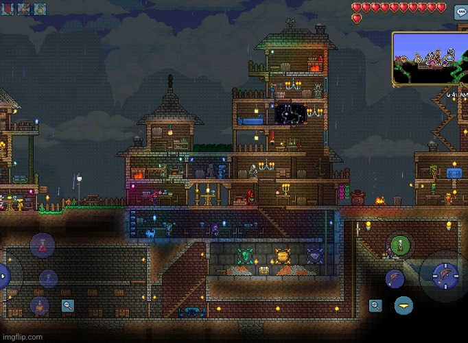 My house barely fits on the screen completely zoomed out now | made w/ Imgflip meme maker
