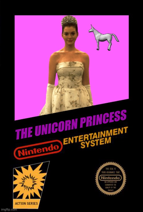 The Unicorn Princess | THE UNICORN PRINCESS | image tagged in nintendo,nintendo switch,girl,unicorn,princess,video game | made w/ Imgflip meme maker