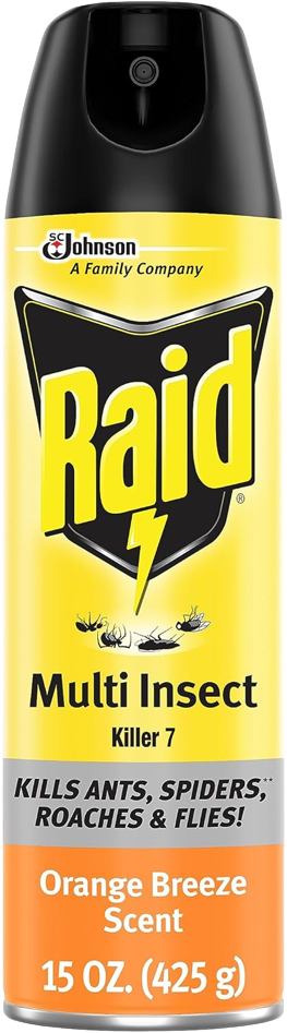 Raid Multi Insect Killer 7, Orange Breeze Scent - 15 oz Blank Meme Template