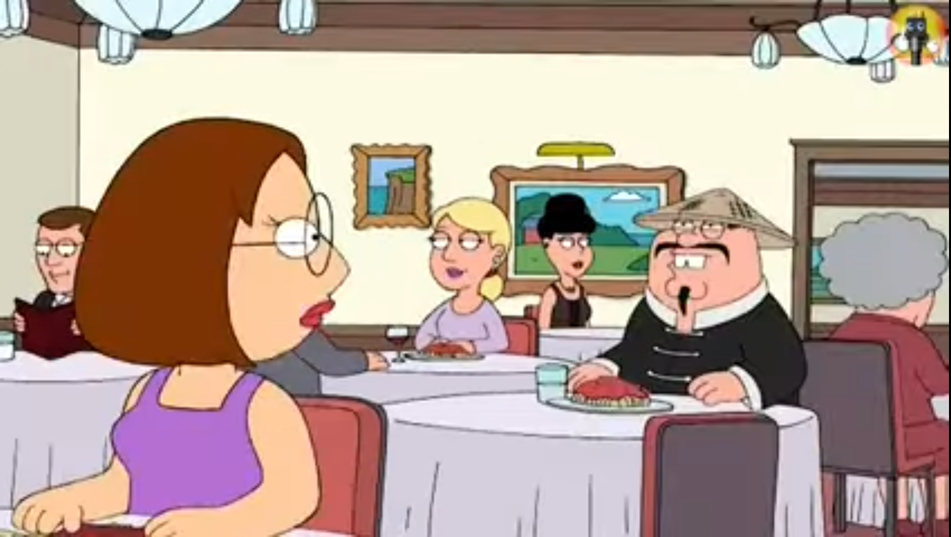 High Quality Meg Sees Peter In Disguise Blank Meme Template