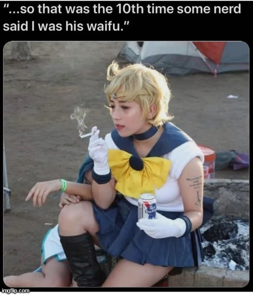 (Jimmy: I can relate) | image tagged in cosplay | made w/ Imgflip meme maker