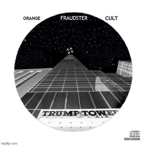 Orange Fraudster Cult 2 | image tagged in bank fraud,donald trump,fraudster,maga cult,felon,trump crime family | made w/ Imgflip meme maker