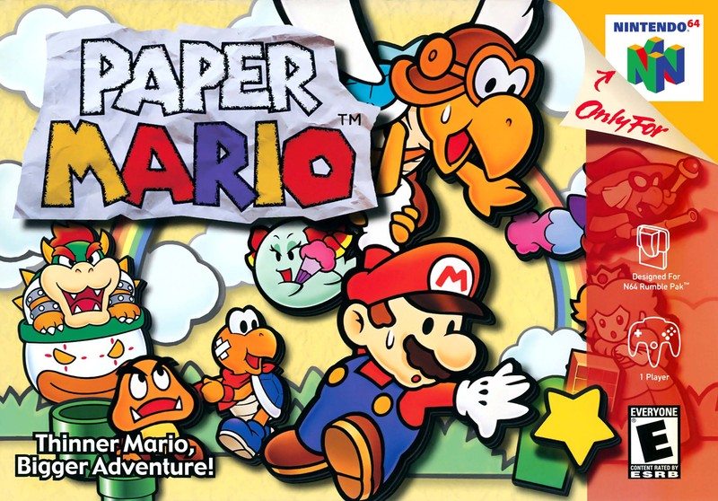 High Quality paper mario 64 Blank Meme Template