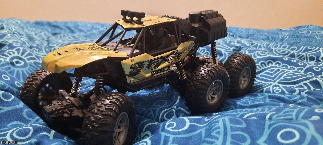 My new RC car (+HDR!!!). | image tagged in my,new,rc,car,as of,2022 | made w/ Imgflip meme maker