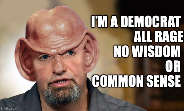 Fettering the honest | I’M A DEMOCRAT 
ALL RAGE
NO WISDOM 
OR 
COMMON SENSE | image tagged in fetteringei,funny,memes,gifs | made w/ Imgflip meme maker