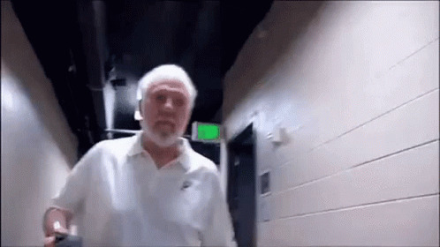 High Quality Popovich Running Blank Meme Template