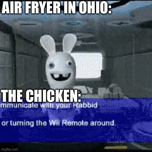 AIR FRYER IN OHIO: THE CHICKEN: | made w/ Imgflip meme maker