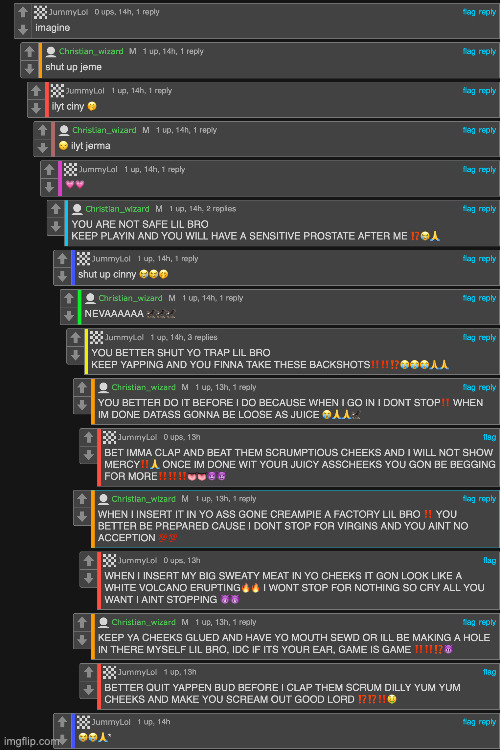 least sexually immoral MSMG discussion: | made w/ Imgflip meme maker