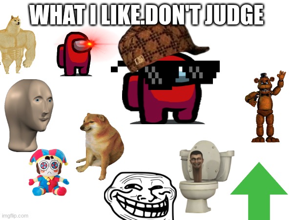 don't judge | WHAT I LIKE.DON'T JUDGE | image tagged in the scroll of truth | made w/ Imgflip meme maker