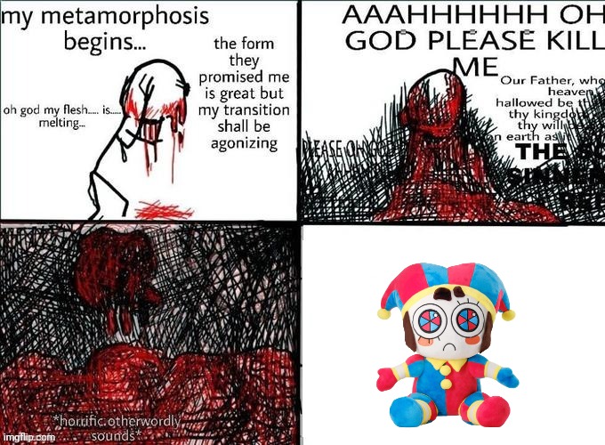 Made it a template | image tagged in man melting into x | made w/ Imgflip meme maker