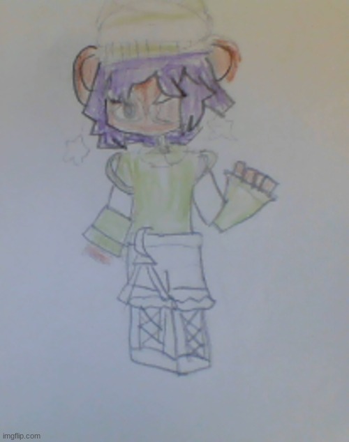 Meet Aden, my new oc! She might replace Bunii, idk yet. Ask them anything! | made w/ Imgflip meme maker