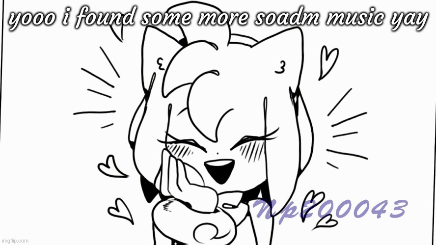 a demo and sample of complicate me | yooo i found some more soadm music yay | image tagged in amy cute | made w/ Imgflip meme maker