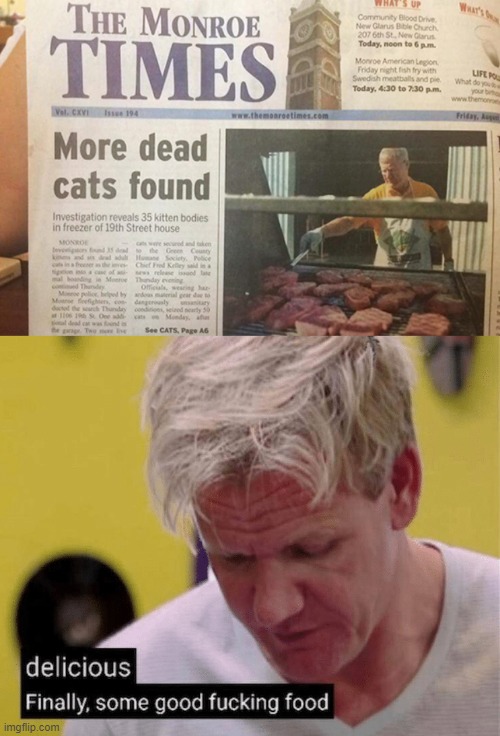 Eat Cats | image tagged in delicious finally some good | made w/ Imgflip meme maker