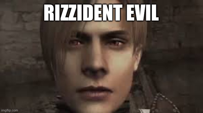 Smite me | RIZZIDENT EVIL | made w/ Imgflip meme maker