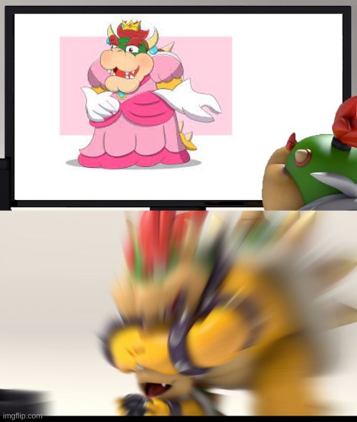 bowser has a secret hobby. | image tagged in nintendo switch parental controls | made w/ Imgflip meme maker