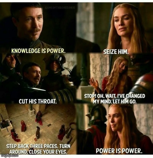 Power Is Power | image tagged in power is power | made w/ Imgflip meme maker