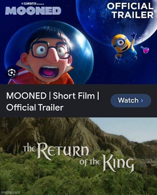 OH YEAH | image tagged in the return of the king,vector,oh yeah,despicable me | made w/ Imgflip meme maker