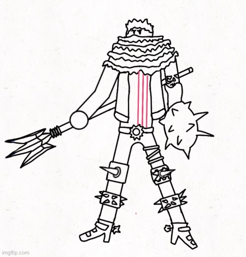 Thingy I’m working on (og character: search katakuri on google) | made w/ Imgflip meme maker