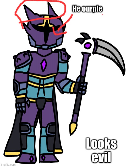 Supernova (Imgflip-bossfights) | He ourple Looks evil | image tagged in supernova imgflip-bossfights | made w/ Imgflip meme maker