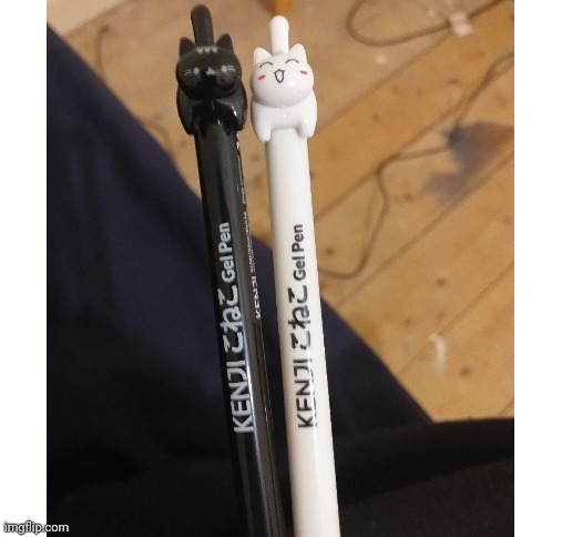 Guys rate my pens | image tagged in blank white template,memes,funny | made w/ Imgflip meme maker
