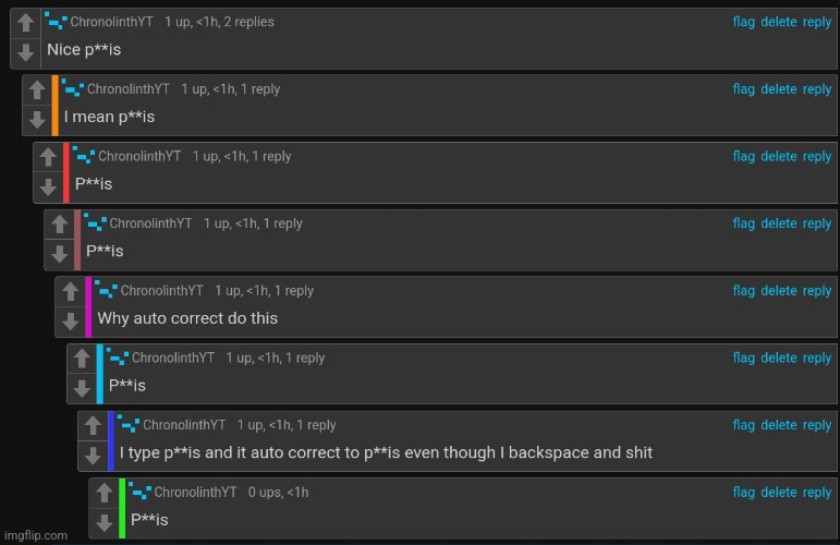 Even my auto correct is gay | made w/ Imgflip meme maker