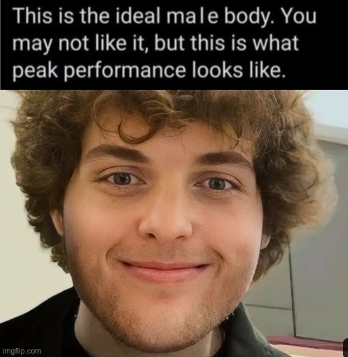 image tagged in ideal male body hq | made w/ Imgflip meme maker