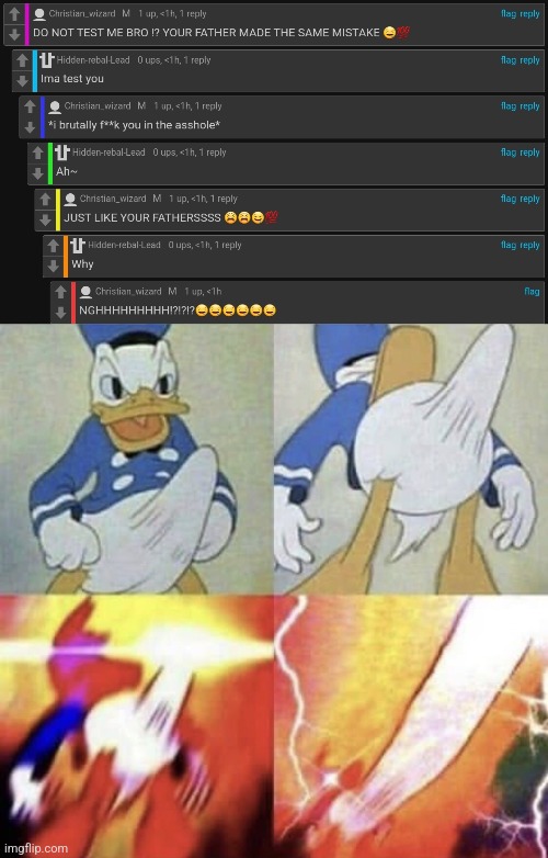 image tagged in donald duck erection | made w/ Imgflip meme maker