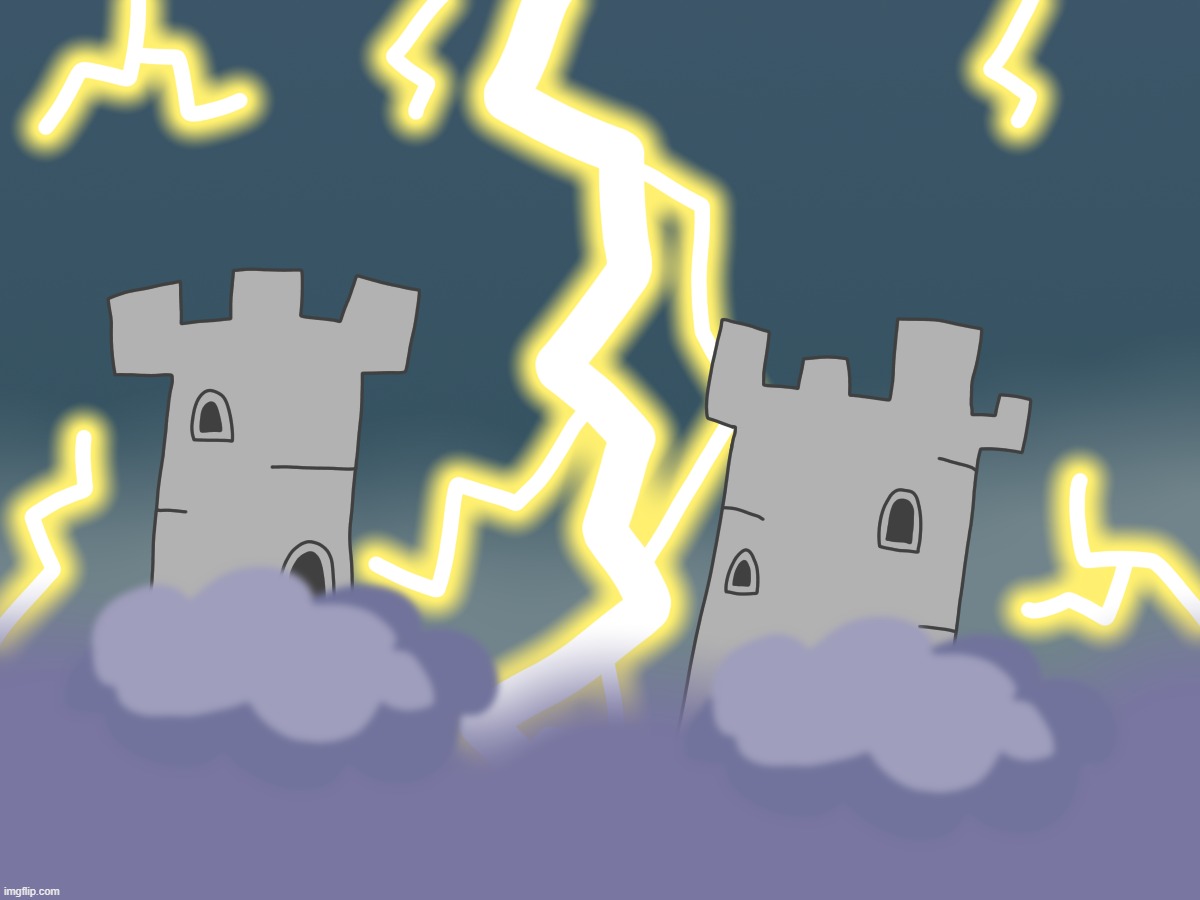 lightning is both easy as hell to draw and hard as hell to draw at the same time | made w/ Imgflip meme maker