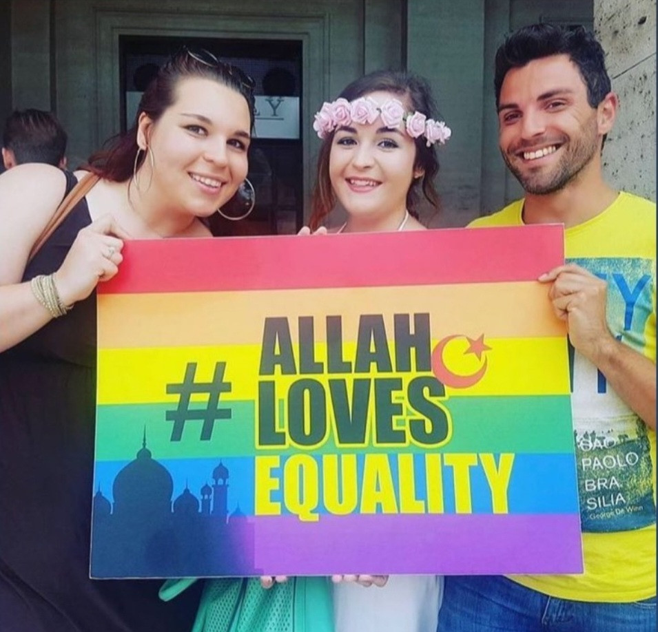High Quality allah loves equality Blank Meme Template