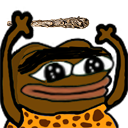 Pepe caveman Meme Template