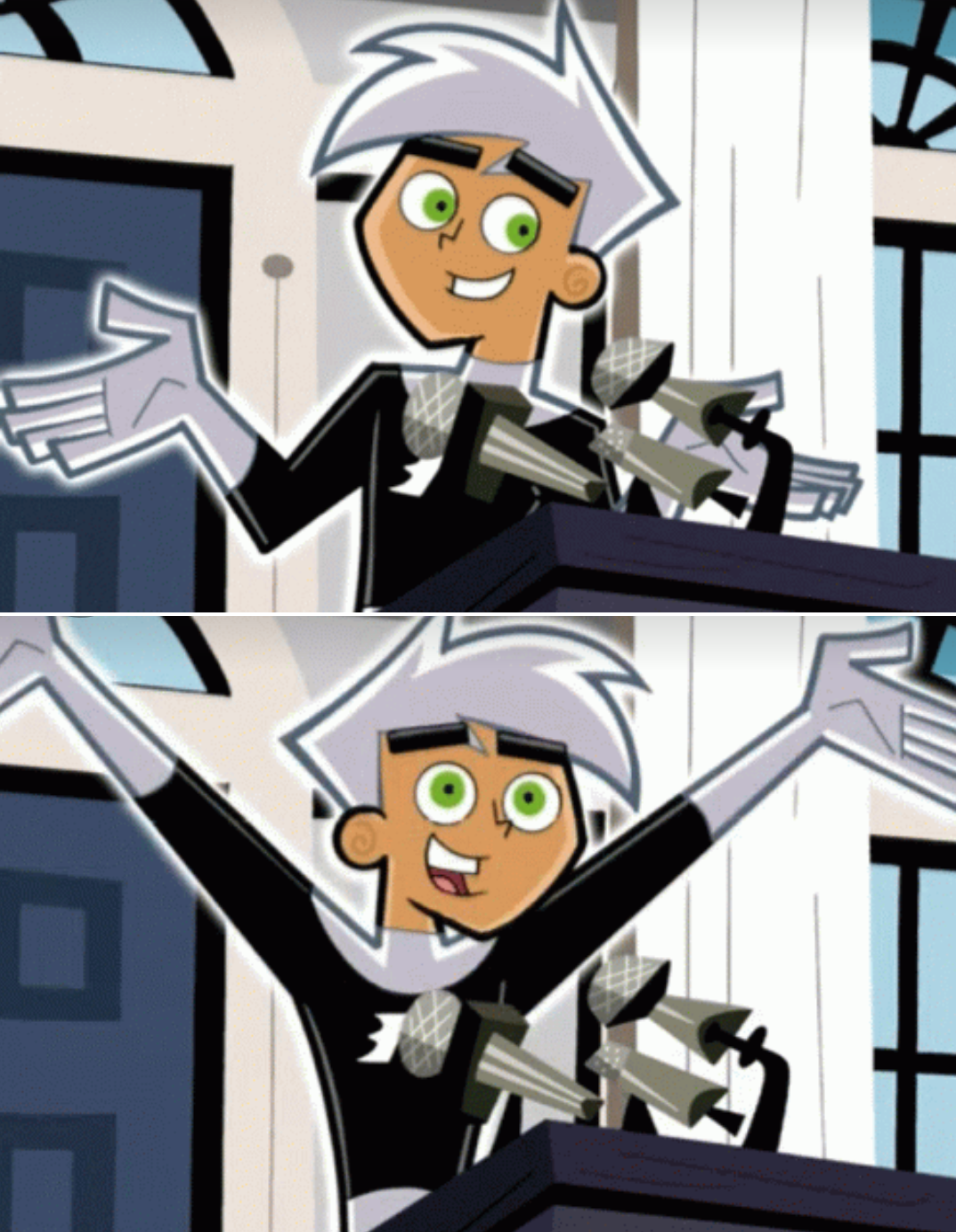 High Quality Danny Phantom Blank Meme Template