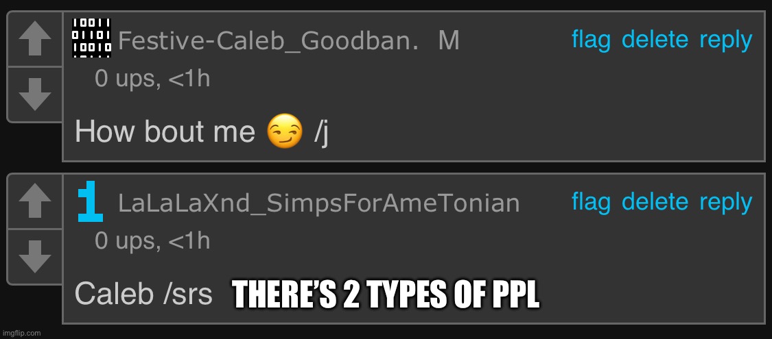 THERE’S 2 TYPES OF PPL | made w/ Imgflip meme maker