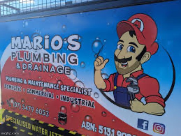 Mario’s plumbing | image tagged in mario | made w/ Imgflip meme maker