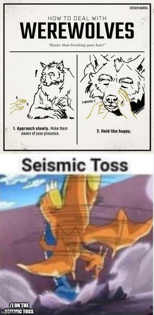 /J ON THE SEISMIC TOSS | made w/ Imgflip meme maker