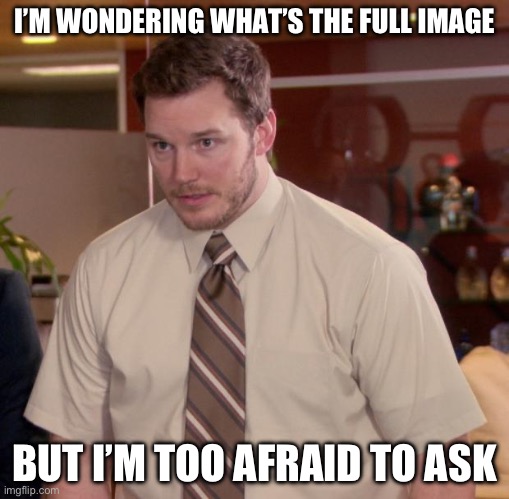 Afraid To Ask Andy Meme | I’M WONDERING WHAT’S THE FULL IMAGE BUT I’M TOO AFRAID TO ASK | image tagged in memes,afraid to ask andy | made w/ Imgflip meme maker