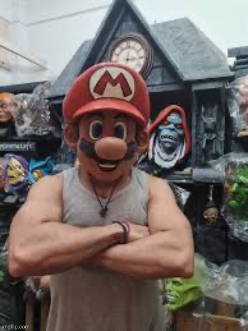 Mario man | image tagged in mario | made w/ Imgflip meme maker