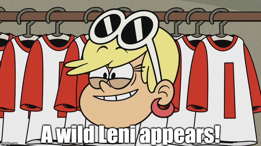 Another wild Leni | A wild Leni appears! | image tagged in the loud house,pokemon | made w/ Imgflip meme maker