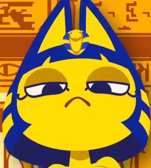 High Quality Ankha Zone Blank Meme Template