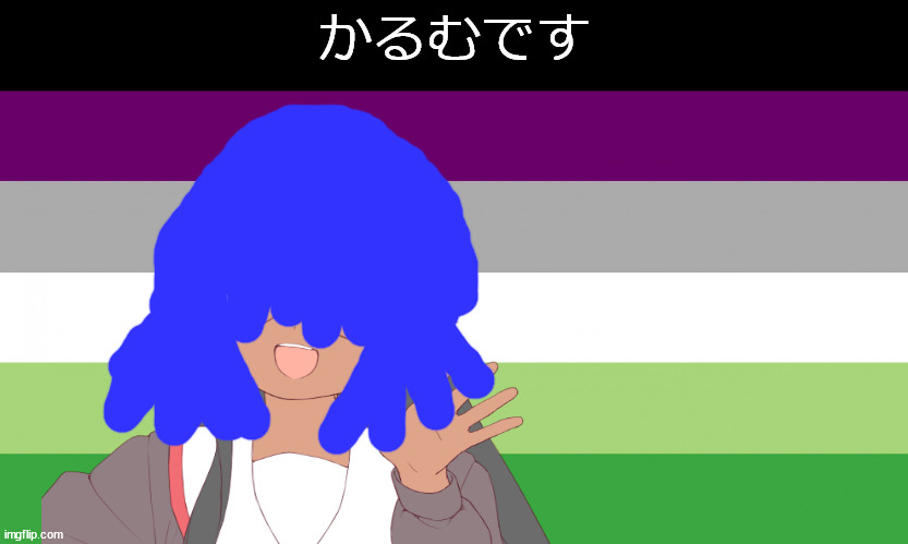 aroace flag | かるむです | made w/ Imgflip meme maker