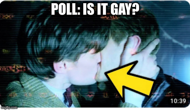 Rory and the doctor | POLL: IS IT GAY? | image tagged in doctor who,lgbtq | made w/ Imgflip meme maker