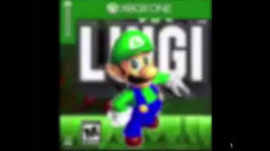 Luigi on the Xbox one Blank Meme Template