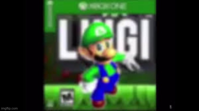 Luigi on the Xbox one | image tagged in luigi,xbox | made w/ Imgflip meme maker