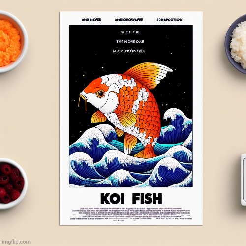 making movie posters about imgflip users pt.126: koifish_the.microwaveable | made w/ Imgflip meme maker