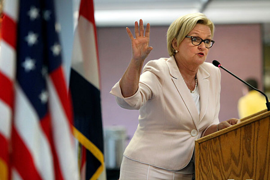 High Quality Claire McCaskill of Missour Blank Meme Template