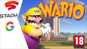 High Quality Wario on the google stadia Blank Meme Template