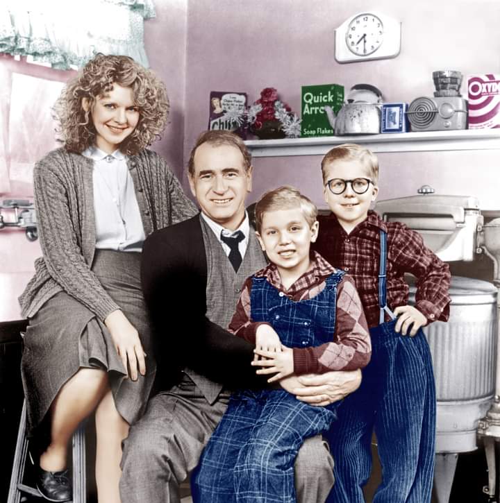 A Christmas Story Ralphie's Family Blank Meme Template