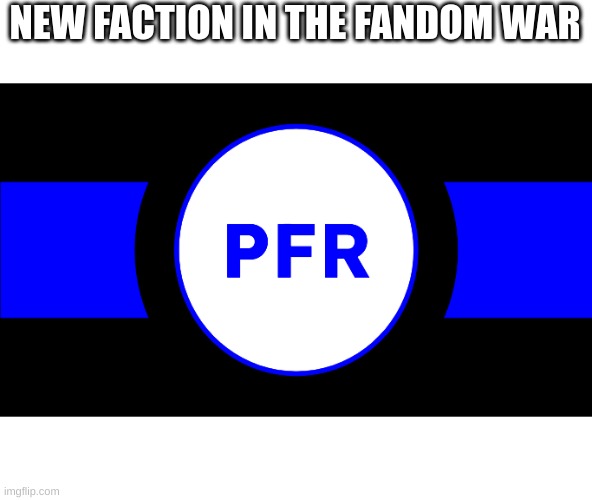 Pro-Fandom Resistance Flag | NEW FACTION IN THE FANDOM WAR | image tagged in pro-fandom resistance flag | made w/ Imgflip meme maker